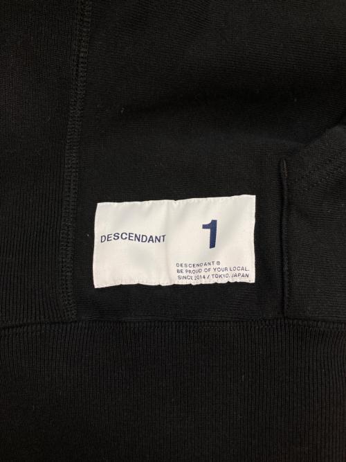 DESCENDANT（ディセンダント）DESCENDANT (ディセンダント) アーチロゴパーカー ブラック サイズ:Sの古着・服飾アイテム