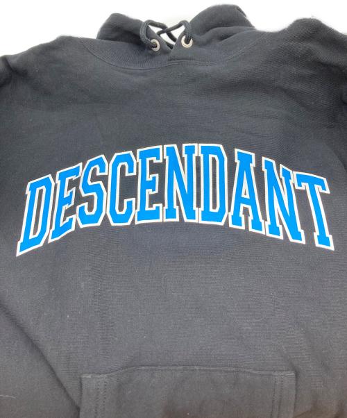 DESCENDANT（ディセンダント）DESCENDANT (ディセンダント) アーチロゴパーカー ブラック サイズ:Sの古着・服飾アイテム