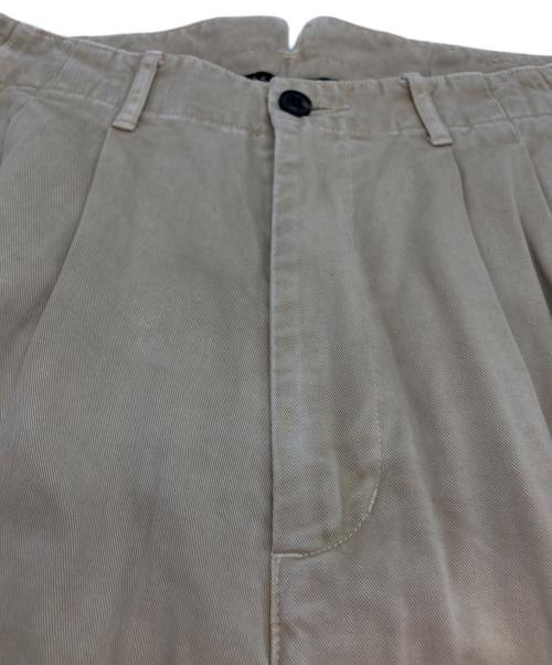 My Beautiful Landlet（マイビューティフルランドレット）My Beautiful Landlet (マイビューティフルランドレット) 2タックパンツ ベージュ サイズ:1の古着・服飾アイテム