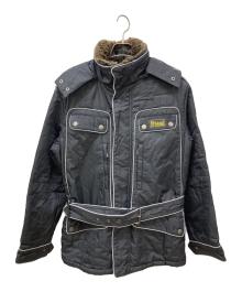 BELSTAFF（ベルスタッフ）の古着「ナイロンモーターサイクルジャケット」｜ブラック