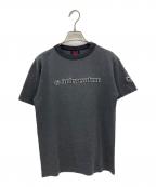 INDEPENDENTインディペンデント）の古着「アイアンクロスプリントTシャツ」｜グレー