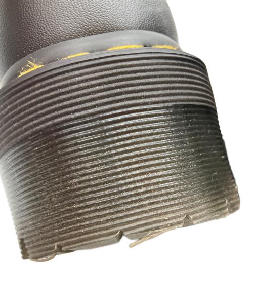 Dr.Martens（ドクターマーチン）Dr.Martens (ドクターマーチン) Jadon Animal Clash Black Backhand/8ホールブーツ ブラック×グレー サイズ:UK5の古着・服飾アイテム