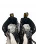 中古・古着 Dr.Martens (ドクターマーチン) Jadon Animal Clash Black Backhand/8ホールブーツ ブラック×グレー サイズ:UK5：15000円