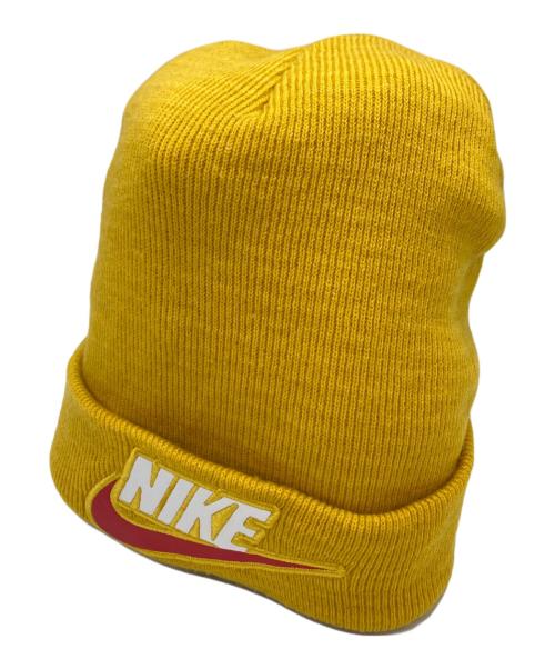 NIKE（ナイキ）NIKE (ナイキ) SUPREME (シュプリーム) ニット帽/Acrylic cuffed Beanie イエローの古着・服飾アイテム