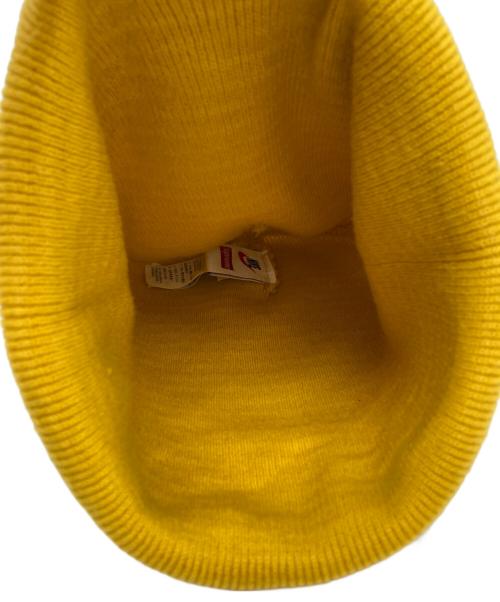 NIKE（ナイキ）NIKE (ナイキ) SUPREME (シュプリーム) ニット帽/Acrylic cuffed Beanie イエローの古着・服飾アイテム