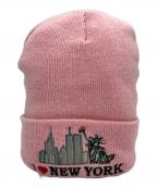 SUPREMEシュプリーム）の古着「ニット帽」｜ピンク