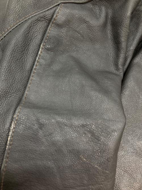 EXCELLED（エクセル）excelled (エクセル) A2レザージャケット ブラウン サイズ:XLの古着・服飾アイテム