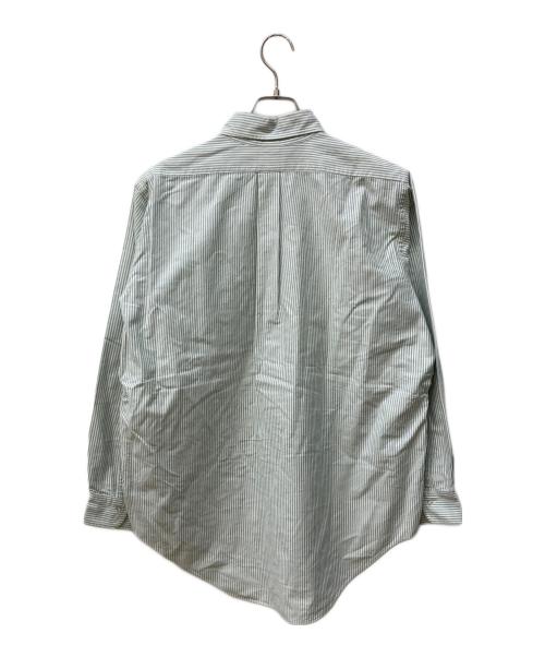 BROOKS BROTHERS（ブルックスブラザーズ）BROOKS BROTHERS (ブルックスブラザーズ) ボタンダウンシャツ ホワイト×グリーン サイズ:16の古着・服飾アイテム