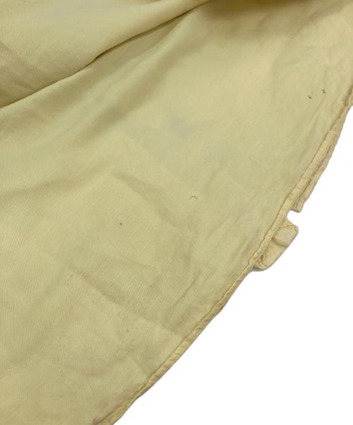 POLO RALPH LAUREN（ポロ・ラルフローレン）POLO RALPH LAUREN (ポロ・ラルフローレン) シルクリネンボタンダウンシャツ/BLAKE イエロー サイズ:Lの古着・服飾アイテム