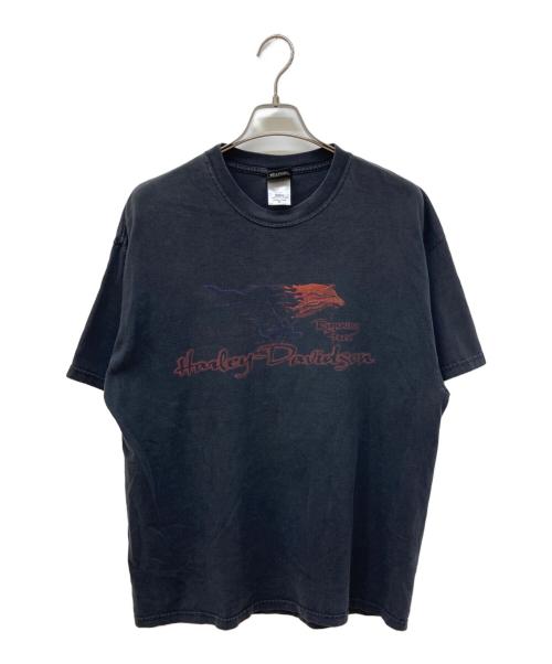 HARLEY-DAVIDSON（ハーレーダビッドソン）HARLEY-DAVIDSON (ハーレーダビッドソン) プリントTシャツ ブラック サイズ:XLの古着・服飾アイテム