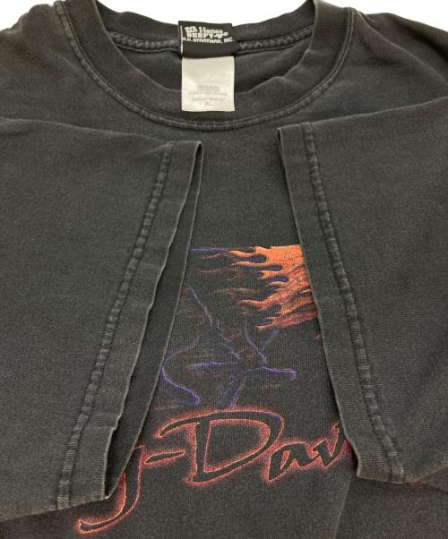 HARLEY-DAVIDSON（ハーレーダビッドソン）HARLEY-DAVIDSON (ハーレーダビッドソン) プリントTシャツ ブラック サイズ:XLの古着・服飾アイテム