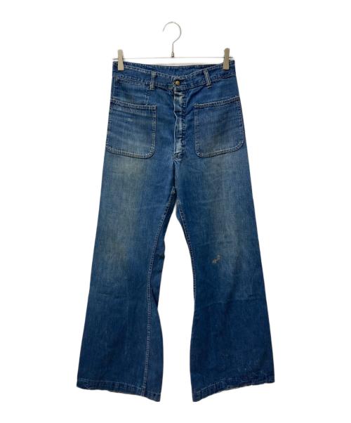 ANGELES 1000（アンヘレス）ANGELES 1000 (アンヘレス) ブッシュフレアデニム インディゴ サイズ:ウエスト36の古着・服飾アイテム