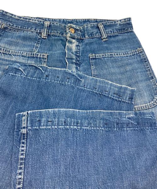 ANGELES 1000（アンヘレス）ANGELES 1000 (アンヘレス) ブッシュフレアデニム インディゴ サイズ:ウエスト36の古着・服飾アイテム