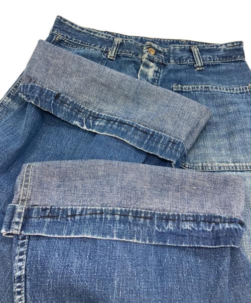 ANGELES 1000（アンヘレス）ANGELES 1000 (アンヘレス) ブッシュフレアデニム インディゴ サイズ:ウエスト36の古着・服飾アイテム