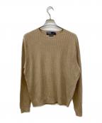 POLO RALPH LAURENポロ・ラルフローレン）の古着「リネンニット」｜ベージュ