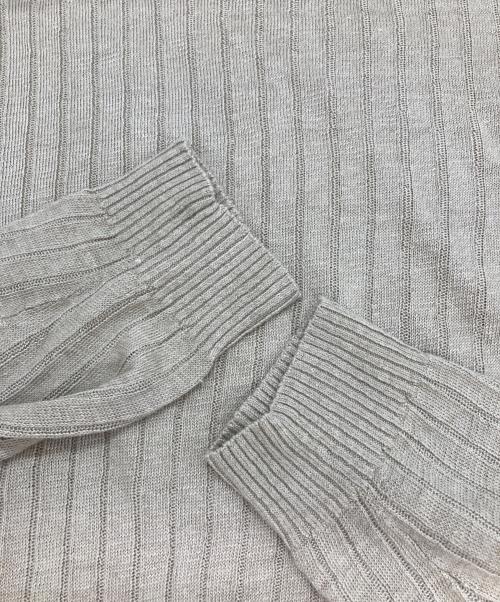 POLO RALPH LAUREN（ポロ・ラルフローレン）POLO RALPH LAUREN (ポロ・ラルフローレン) リネンニット ベージュ サイズ:Lの古着・服飾アイテム