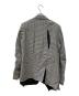 sulvam (サルバム) 3 BUTTON SLIT JACKET/テーラードジャケット ブラック×ホワイト サイズ:M：15000円