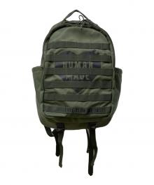 HUMAN MADE（ヒューマンメイド）の古着「MILITARY BACKPACK/リュック」｜カーキ