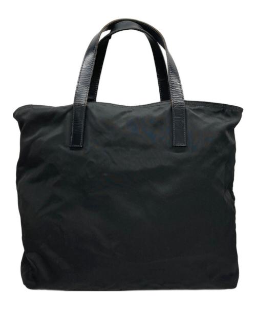 PRADA（プラダ）PRADA (プラダ) テスートナイロントートバッグ ブラックの古着・服飾アイテム