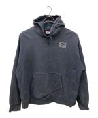 NIKE×stussyナイキ×ステューシー）の古着「プルオーバーパーカー/NRG Washed Hoodie」｜ブラック