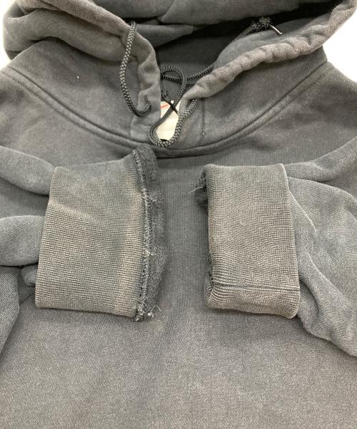 NIKE（ナイキ）NIKE (ナイキ) stussy (ステューシー) プルオーバーパーカー/NRG Washed Hoodie ブラック サイズ:Lの古着・服飾アイテム