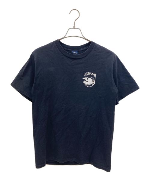 stussy（ステューシー）stussy (ステューシー) SKATE MANプリントTシャツ ブラック サイズ:Ⅼの古着・服飾アイテム