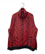 Needlesニードルズ）の古着「ジャガードトラックジャケット」｜レッド