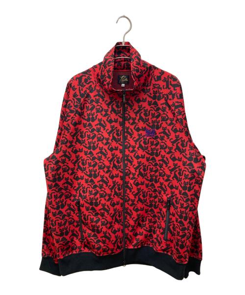 Needles（ニードルズ）Needles (ニードルズ) ジャガードトラックジャケット レッド サイズ:XLの古着・服飾アイテム