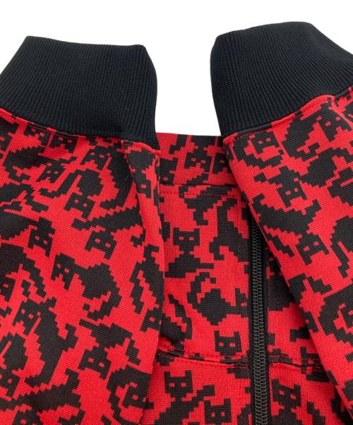 Needles（ニードルズ）Needles (ニードルズ) ジャガードトラックジャケット レッド サイズ:XLの古着・服飾アイテム