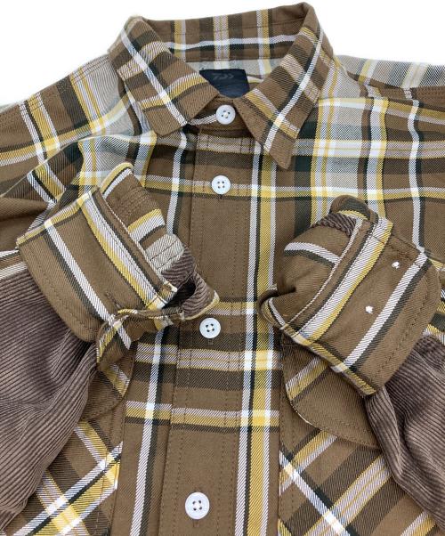 DAIWA PIER39（ダイワ ピア39）DAIWA PIER39 (ダイワ ピア39) チェックシャツ ブラウン サイズ:Mの古着・服飾アイテム