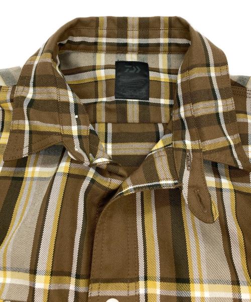 DAIWA PIER39（ダイワ ピア39）DAIWA PIER39 (ダイワ ピア39) チェックシャツ ブラウン サイズ:Mの古着・服飾アイテム