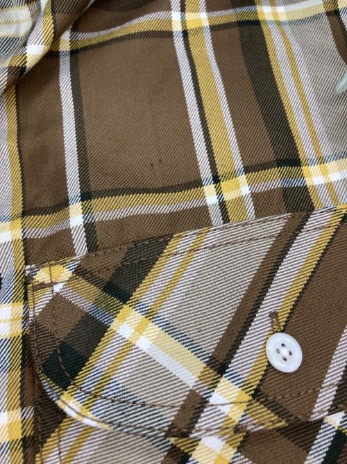 DAIWA PIER39（ダイワ ピア39）DAIWA PIER39 (ダイワ ピア39) チェックシャツ ブラウン サイズ:Mの古着・服飾アイテム