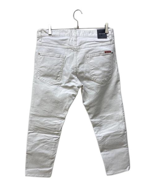 DSQUARED2（ディースクエアード）DSQUARED2 (ディースクエアード) デニムパンツ/SKINNY DAN JEAN ホワイト サイズ:50 未使用品の古着・服飾アイテム