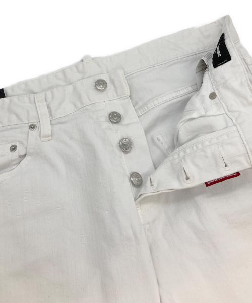 DSQUARED2（ディースクエアード）DSQUARED2 (ディースクエアード) デニムパンツ/SKINNY DAN JEAN ホワイト サイズ:50 未使用品の古着・服飾アイテム
