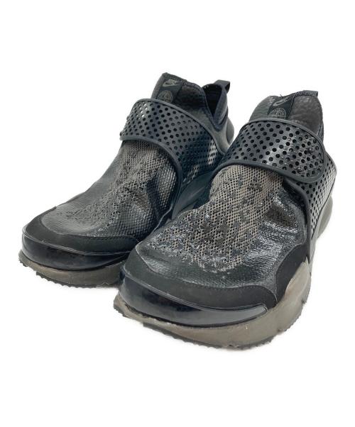 NIKE（ナイキ）NIKE (ナイキ) STONE ISLAND (ストーンアイランド) ローカットスニーカー/SOCK DART MID/SI ブラック サイズ:27.0の古着・服飾アイテム