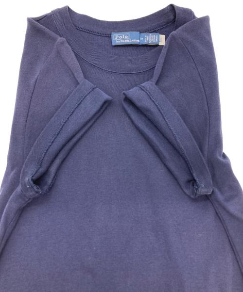POLO RALPH LAUREN（ポロ・ラルフローレン）POLO RALPH LAUREN (ポロ・ラルフローレン) 切替ワンピース ネイビー サイズ:Mの古着・服飾アイテム
