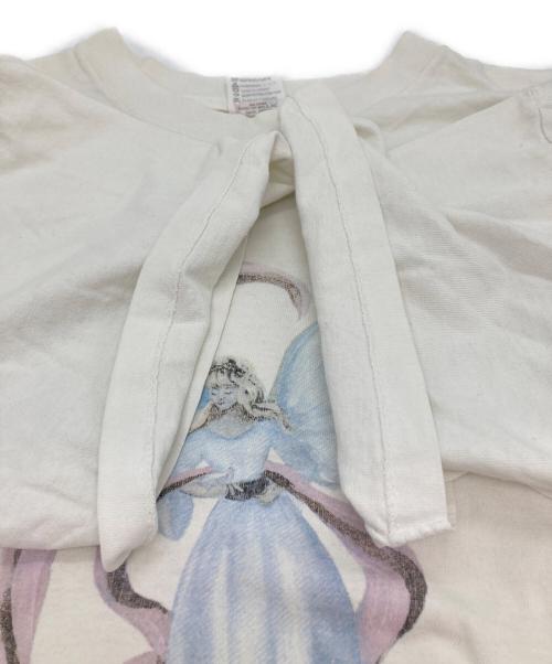 USED（ユーズド）USED　 (ユーズド) エンジェルプリントTシャツ ホワイト サイズ:FREEの古着・服飾アイテム