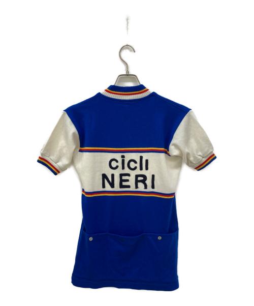 USED（ユーズド）USED (ユーズド) サイクリングジャージ ブルー サイズ:46の古着・服飾アイテム