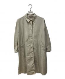 HERNO（ヘルノ）の古着「比翼ステンカラーコート」｜ベージュ