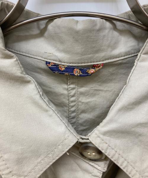 HERNO（ヘルノ）HERNO (ヘルノ) 比翼ステンカラーコート ベージュ サイズ:42の古着・服飾アイテム