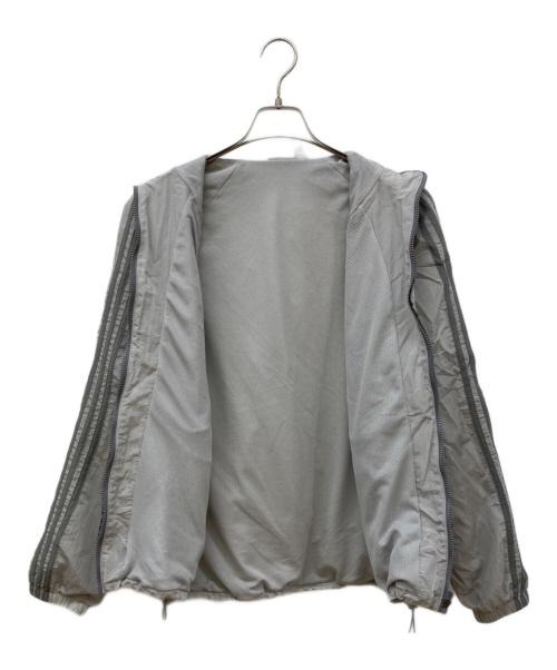 adidas（アディダス）adidas (アディダス) ジップアップジャケット/2000s ウーブントラックトップ グレー サイズ:Ⅿの古着・服飾アイテム