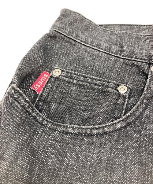 stussy（ステューシー）stussy (ステューシー) デニムパンツ ブラック サイズ:32の古着・服飾アイテム