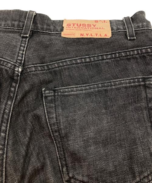 stussy（ステューシー）stussy (ステューシー) デニムパンツ ブラック サイズ:32の古着・服飾アイテム