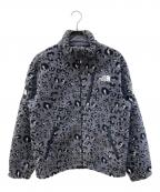 THE NORTH FACEザ ノース フェイス）の古着「ボアジャケット/NOVELTY RIMO FLEECE JACKET」｜グレー×ブラック