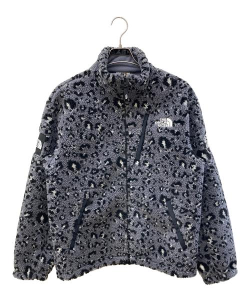 THE NORTH FACE（ザ ノース フェイス）THE NORTH FACE (ザ ノース フェイス) ボアジャケット/NOVELTY RIMO FLEECE JACKET グレー×ブラック サイズ:Lの古着・服飾アイテム