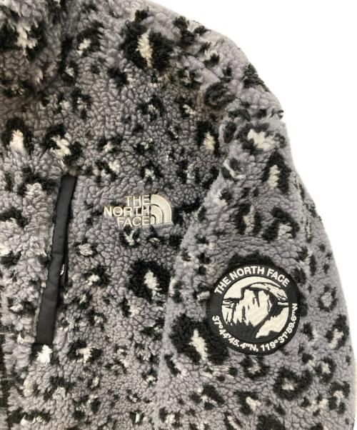 THE NORTH FACE（ザ ノース フェイス）THE NORTH FACE (ザ ノース フェイス) ボアジャケット/NOVELTY RIMO FLEECE JACKET グレー×ブラック サイズ:Lの古着・服飾アイテム