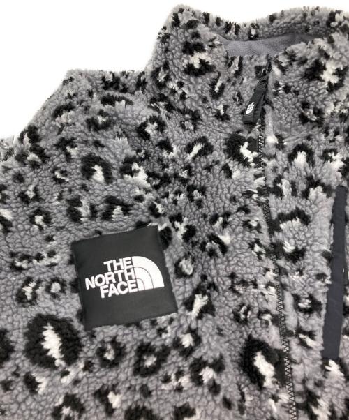 THE NORTH FACE（ザ ノース フェイス）THE NORTH FACE (ザ ノース フェイス) ボアジャケット/NOVELTY RIMO FLEECE JACKET グレー×ブラック サイズ:Lの古着・服飾アイテム