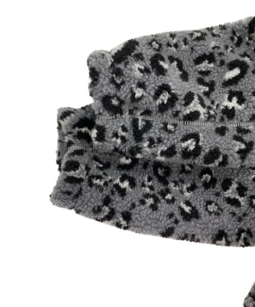 THE NORTH FACE（ザ ノース フェイス）THE NORTH FACE (ザ ノース フェイス) ボアジャケット/NOVELTY RIMO FLEECE JACKET グレー×ブラック サイズ:Lの古着・服飾アイテム