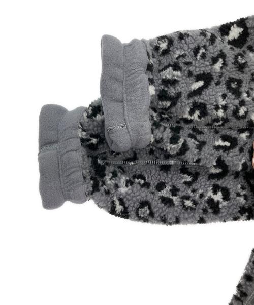 THE NORTH FACE（ザ ノース フェイス）THE NORTH FACE (ザ ノース フェイス) ボアジャケット/NOVELTY RIMO FLEECE JACKET グレー×ブラック サイズ:Lの古着・服飾アイテム