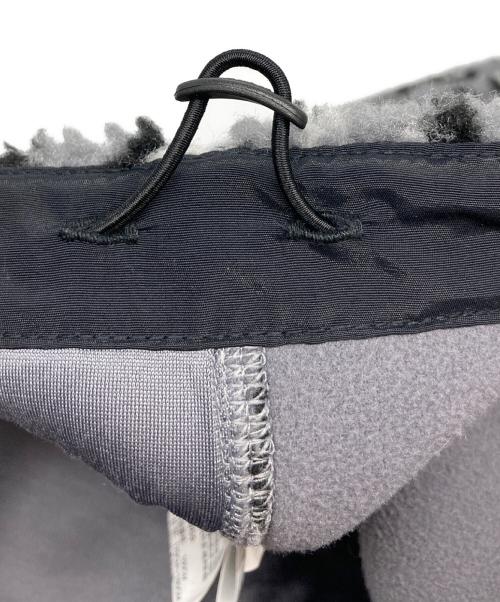 THE NORTH FACE（ザ ノース フェイス）THE NORTH FACE (ザ ノース フェイス) ボアジャケット/NOVELTY RIMO FLEECE JACKET グレー×ブラック サイズ:Lの古着・服飾アイテム